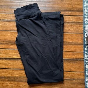 Lululemon asymmetrical waist wide leg legging